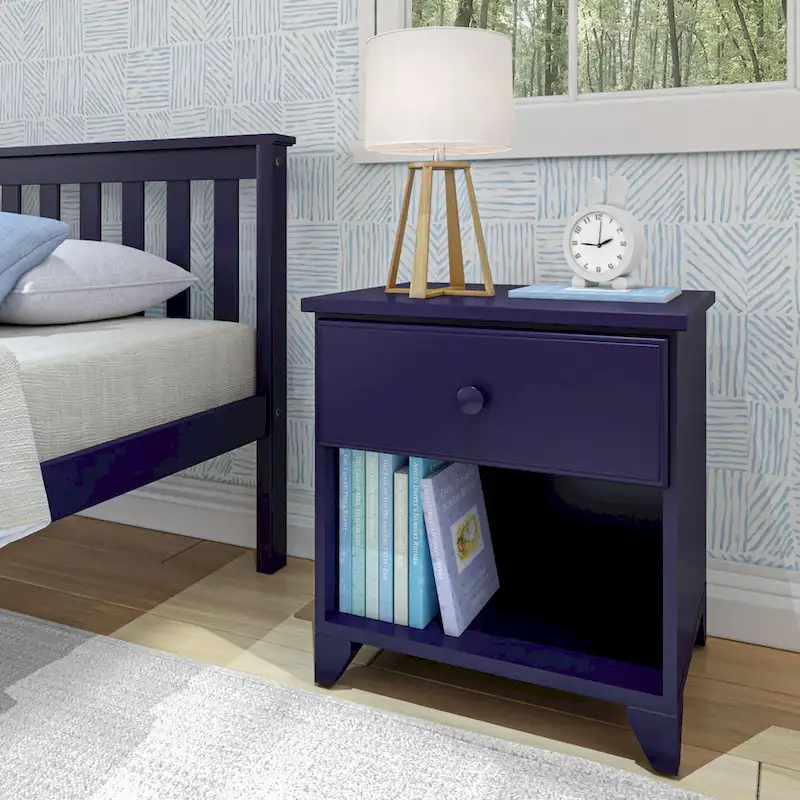 Max and Lily Nightstand with 1 Drawer