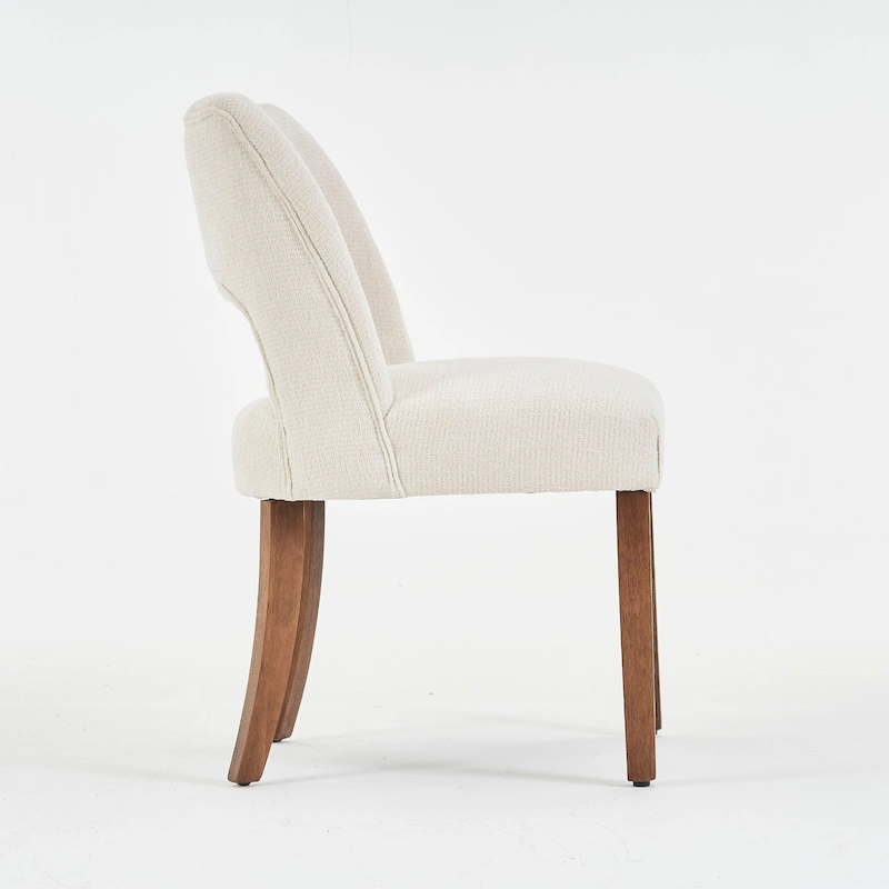 Set of 4 Fabric-upholstered Dining Chairs