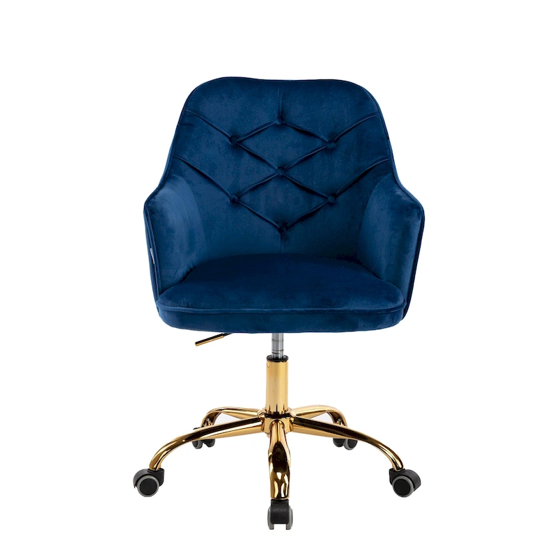 Velvet Swivel Shell Chair for Living Room ,Office chair