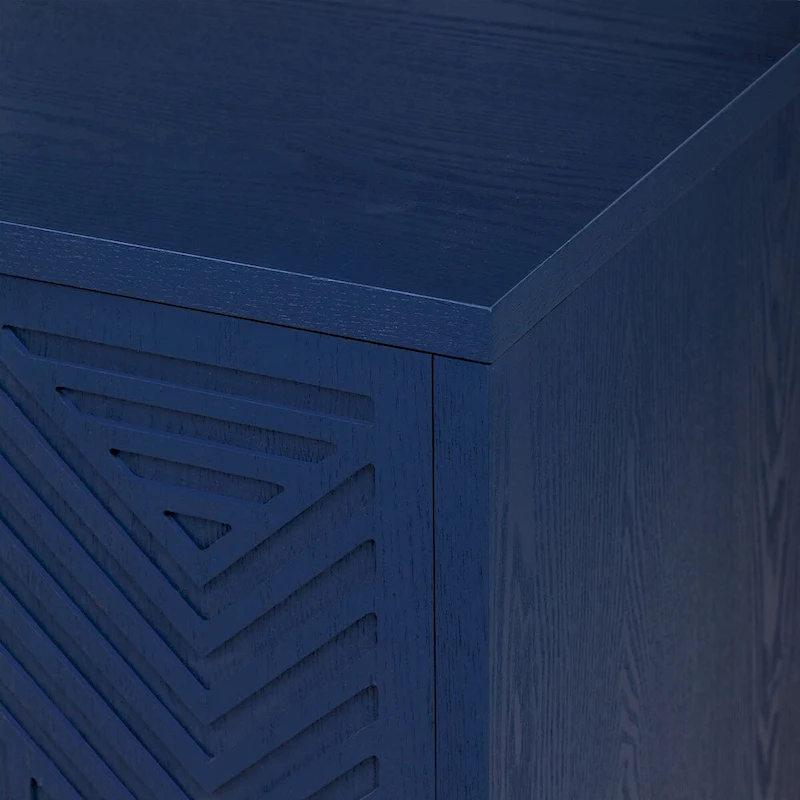 Retro Style Sideboard with Adjustable Shelves