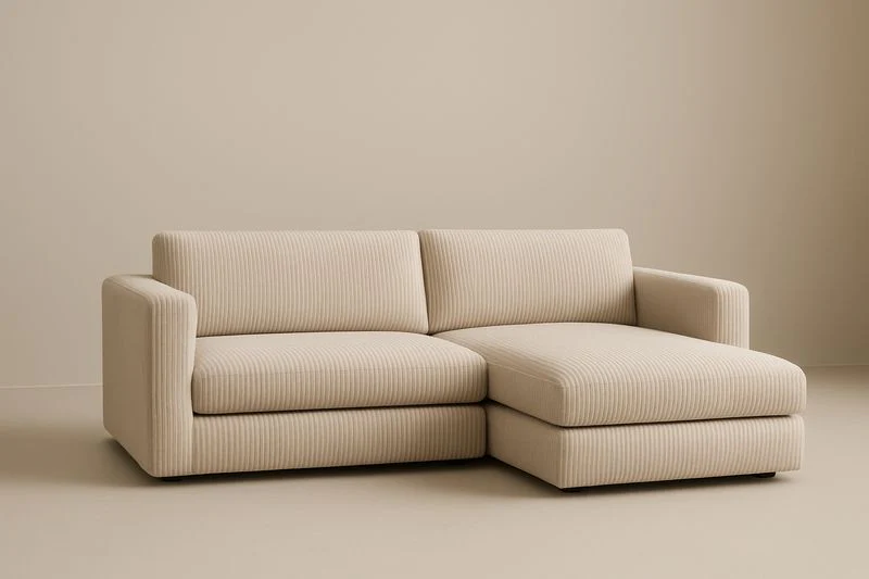 Corner Sectional Sofa - Beige | Beige