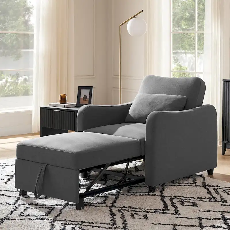 Mopio Sophie 4-in-1 Convertible Sleeper Chair Bed