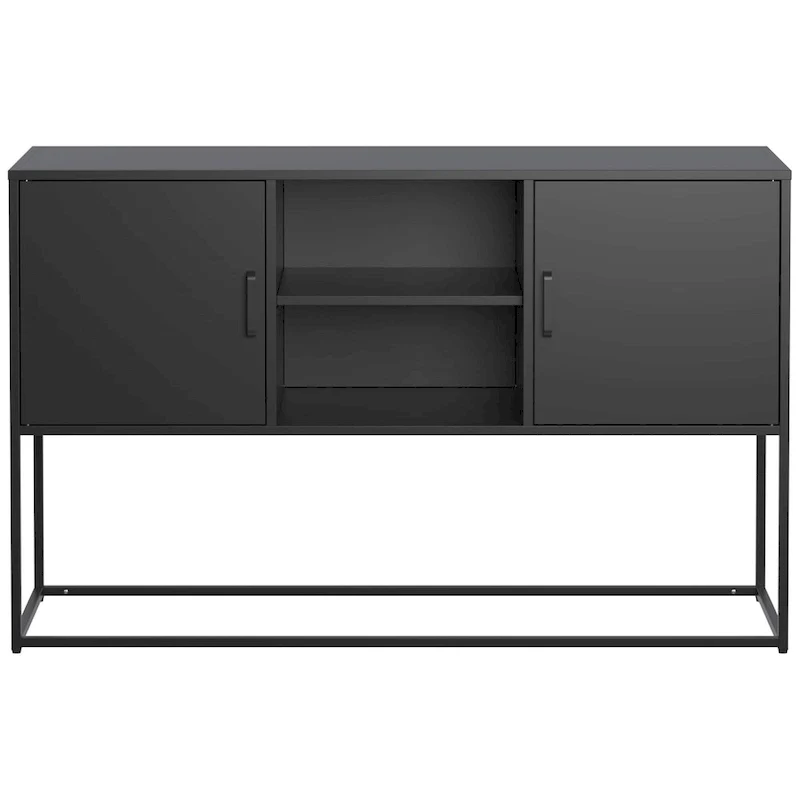Metal Sideboard Cabinet with Adjustable feet