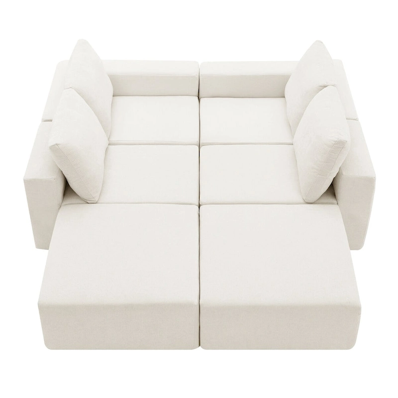 Modular U Shaped Sectional Sofa