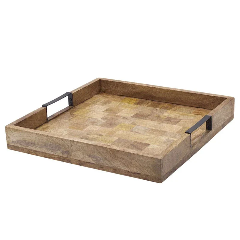 Mikasa Avery Square Lazy Susan Serve Tray - 14 in
