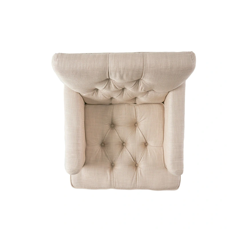 Malone Tufted Back Fabric Club Chair by Christopher Knight Home - 28.00 L x 29.50 W x 33.50 H