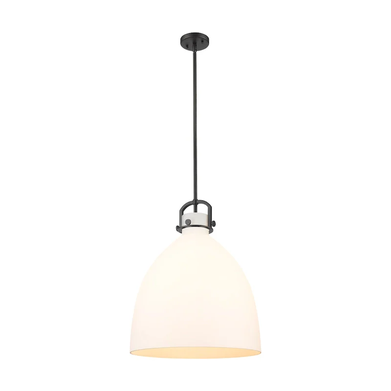 Innovations Lighting Newton Bell - 1 Light 18  Stem Hung Pendant