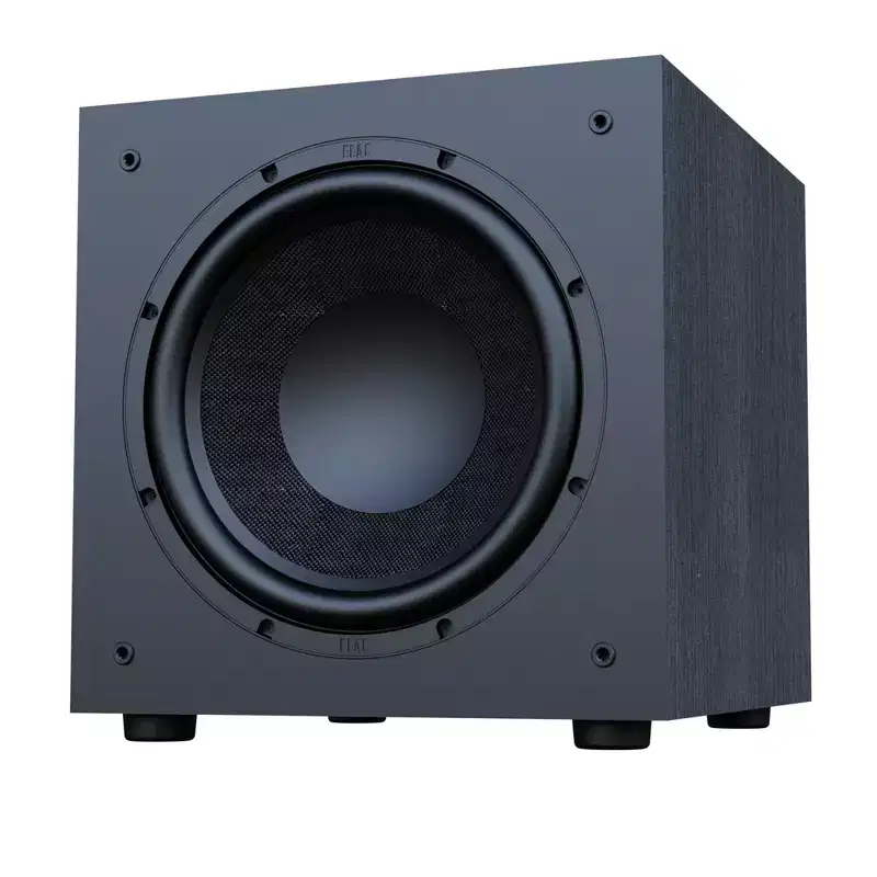 ELAC DS123-BK 12 Debut 3.0 Powered Subwoofer  400W Peak Class D, Sealed Cabinet, 28Hz Low-Frequency Extension, LFE & High-Level Inputs  Black As...
