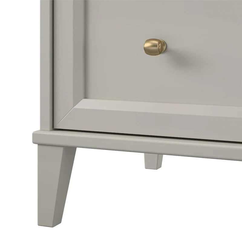 Ameriwood Home Monticello 2 Drawer Dresser w/ Pull-out Desk