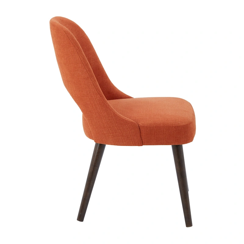 INK+IVY Nola Upholstered Dining Side Chairs with Cutout Back design (Set of 2)