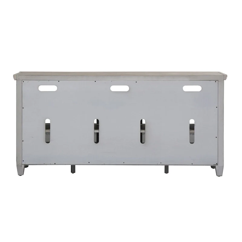 Heartland Antique White Tobacco Entertainment Center