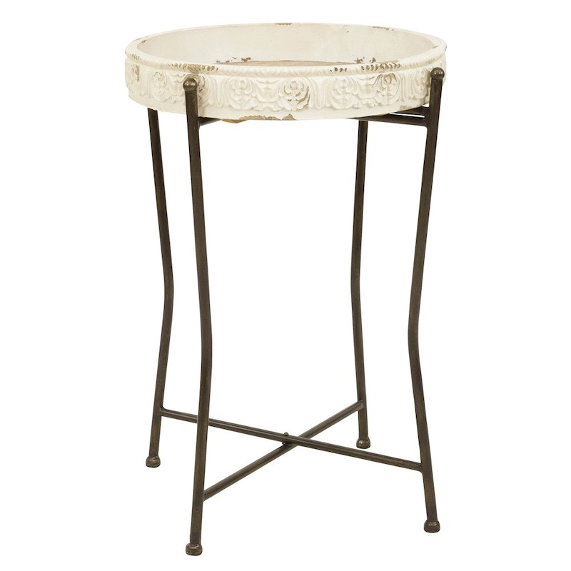 Sarina Farmhouse Accent Table - 23.5H x 15.5W x 15.5D