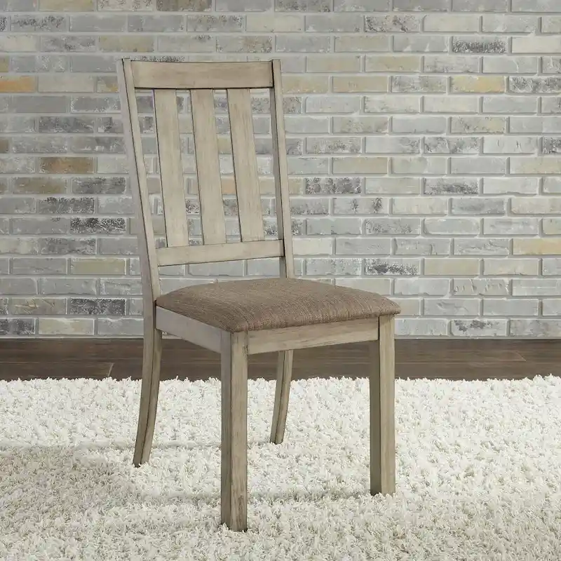 Sun Valley Sandstone Slat Back Side Chair (Set of 2)