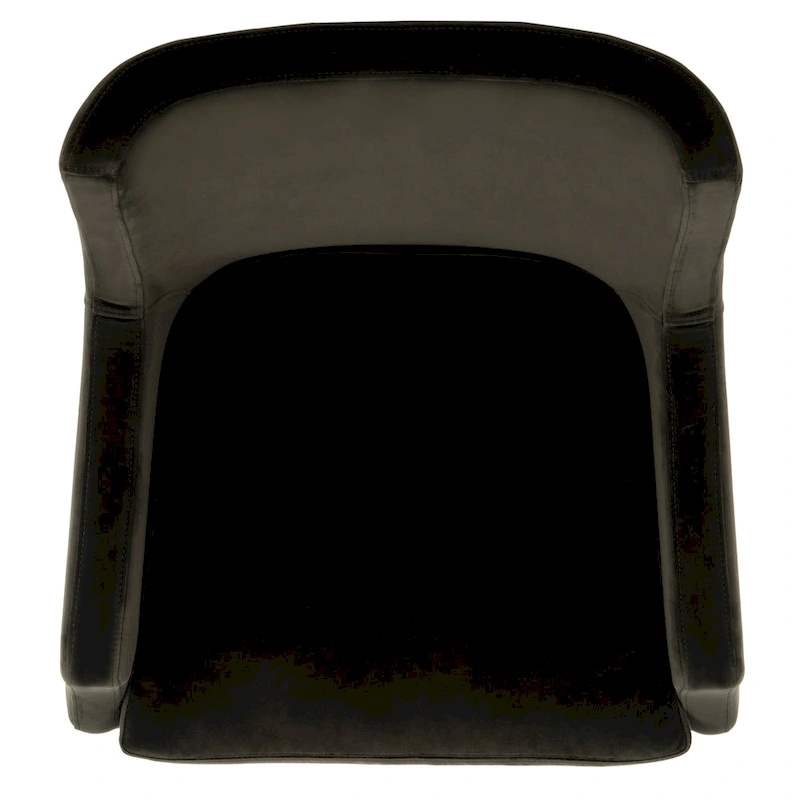 SAFAVIEH Couture Anjanette Velvet Arm Chair - 28 W x 29.9 D x 35.4 H - 28Wx30Dx35H