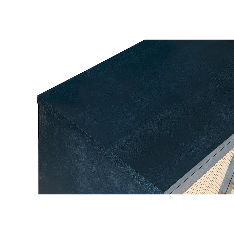 Rattan Sideboard Buffer Cabinet