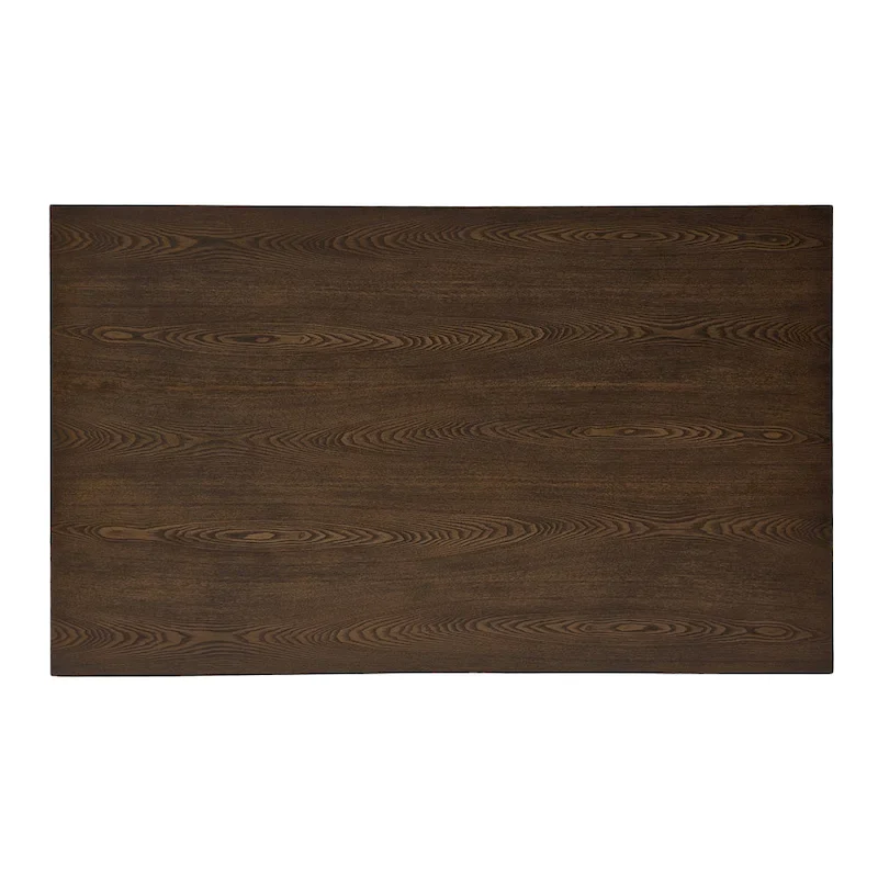 7-Piece Mid-Century Dining Set with Rectangular Table & 6 Chairs