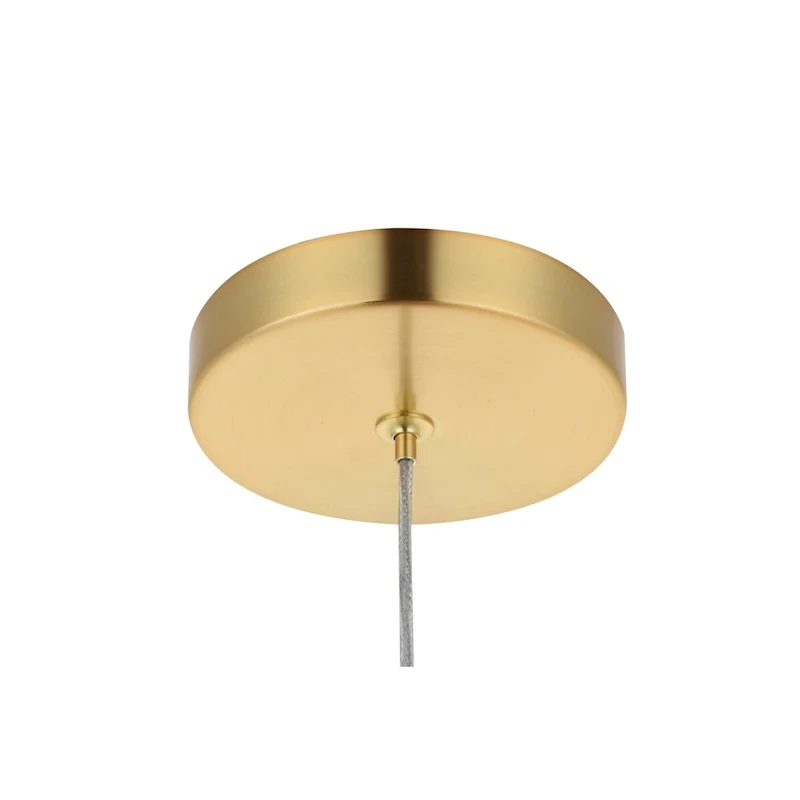 Elegant Lighting Constellation Single Light 5  Wide LED Suspension