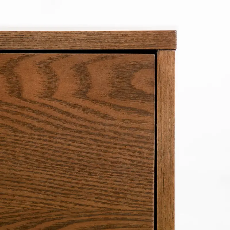Walnut Mid-Century 6-Drawer Dresser