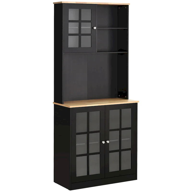 72-inch Transitional Kitchen Cabinet Pantry