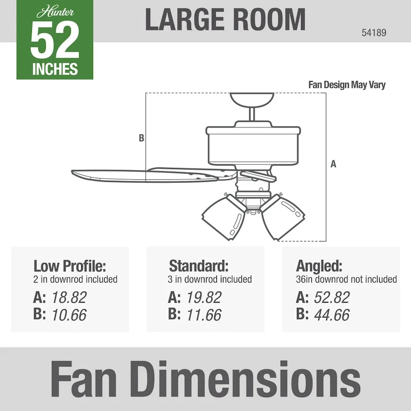Hunter Fan Bennett Brushed Nickel/ Grey Oak 52-inch Ceiling Fan