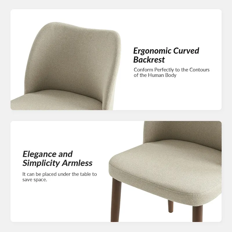 Melisa Solid Wood Dining Chair Set of 4 by HULALA HOME