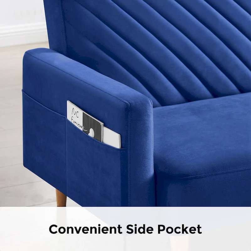 VANOMi Modern Convertible Sofa Bed