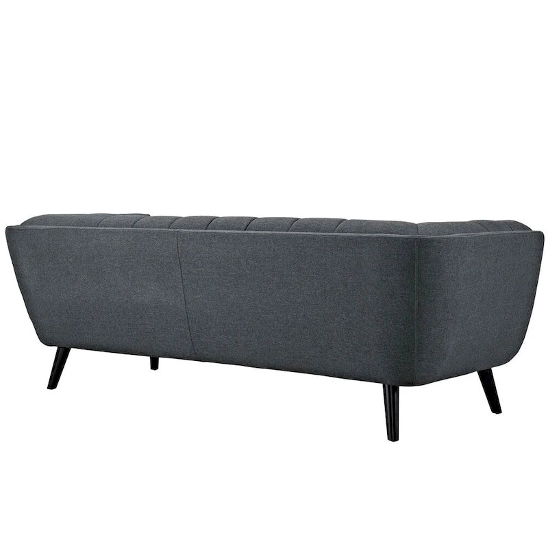 2-Piece Upholstered Fabric Sofa and Armchair Set