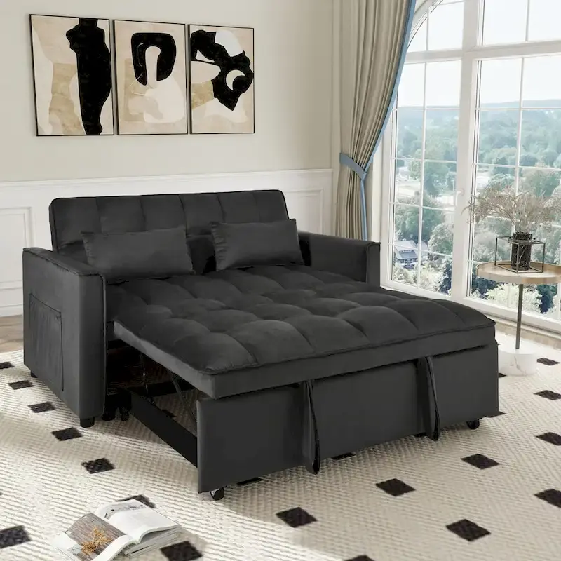 Convertible Sofa Bed,Pull Out Couch Bed