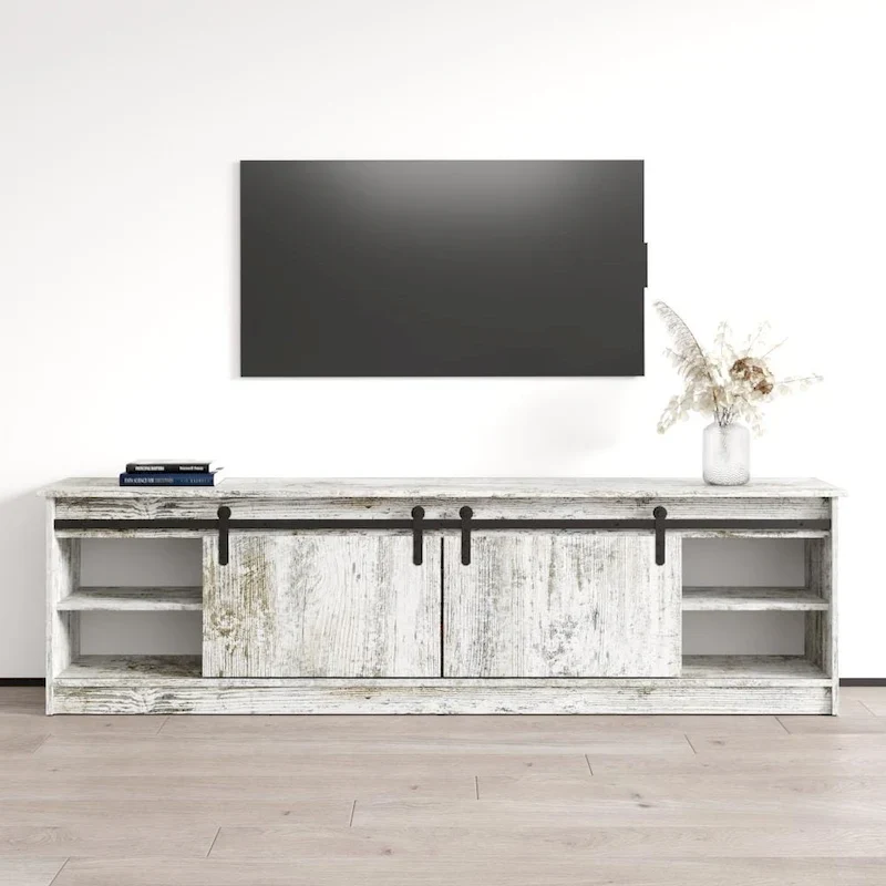 Modern Fireplace TV Stand