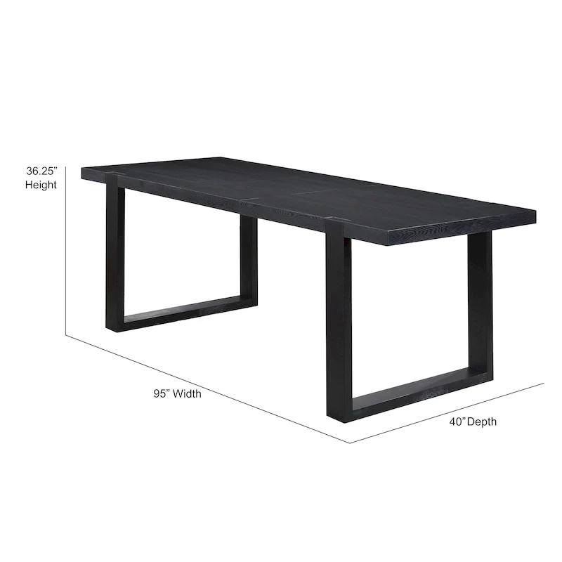 Steve Silver Yantis Modern Charcoal Counter Height Dining Table