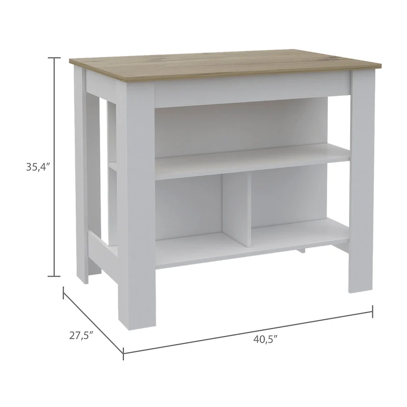 Kitchen Island with Antibacterial Surface
