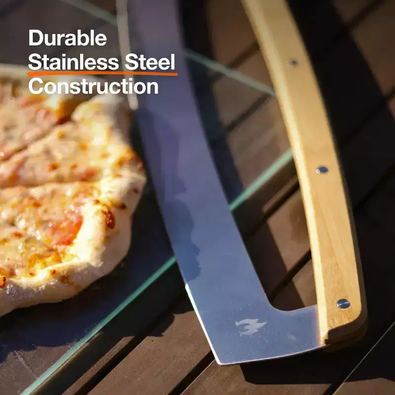 Solo Stove Pi Rocker Blade Grill Pizza Set Stainless Steel Finish