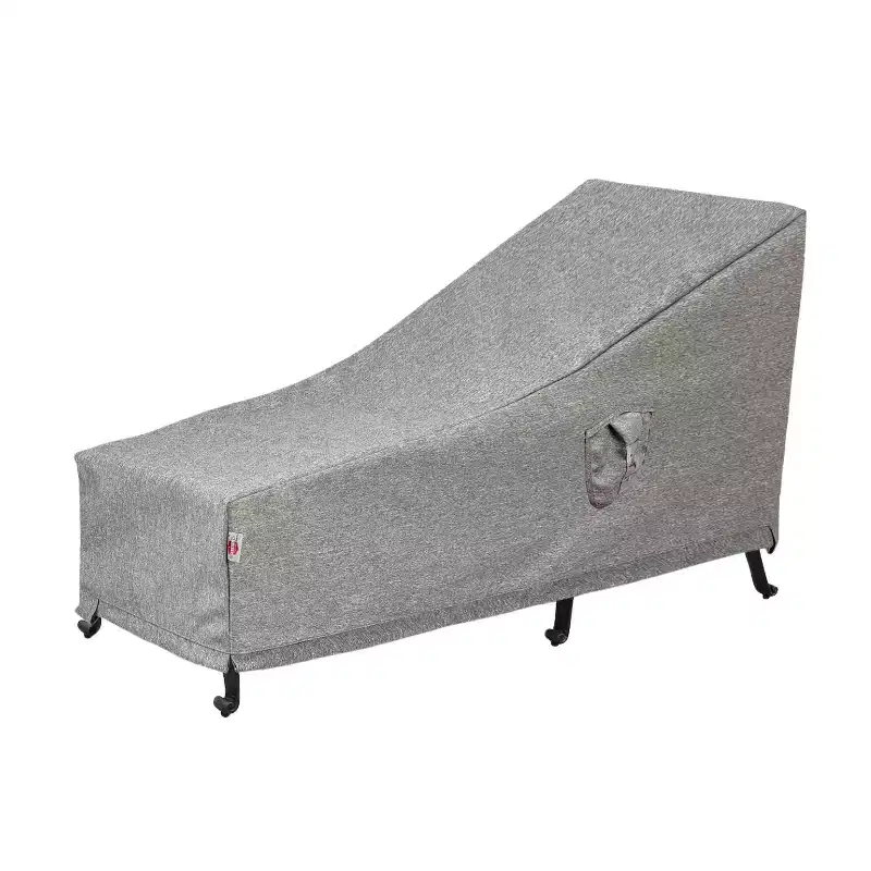 Summerset Shield Platinum 3-Layer Polyester Outdoor Chaise Lounge Cover - Grey Melange