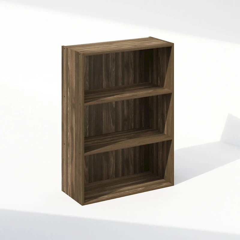 Furinno Simple Open Shelf, Bookcases, 3-Tier
