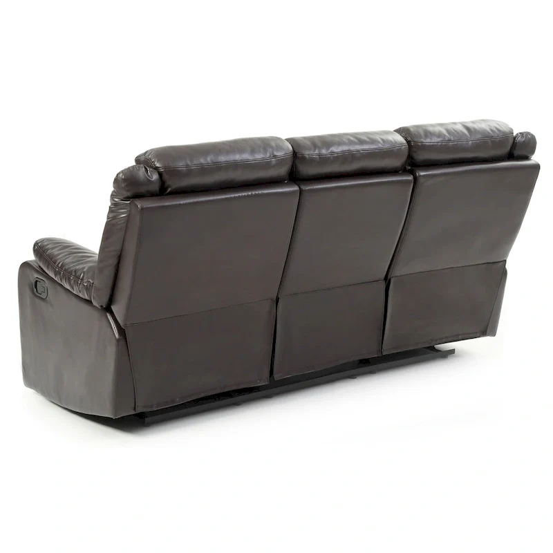 Ward Faux Leather Double Reclining Sofa