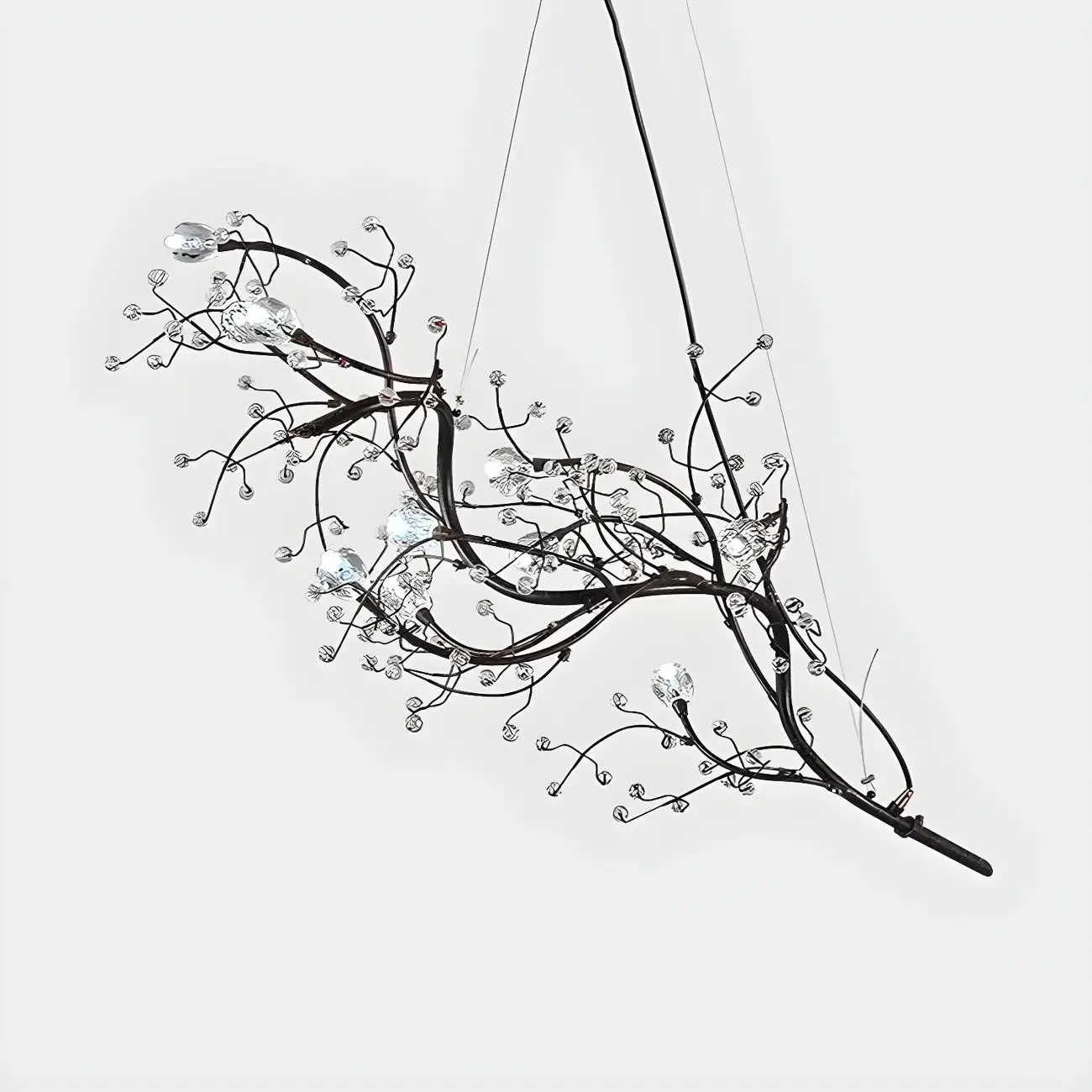 Modern Metal Branch LED Pendant Chandelier