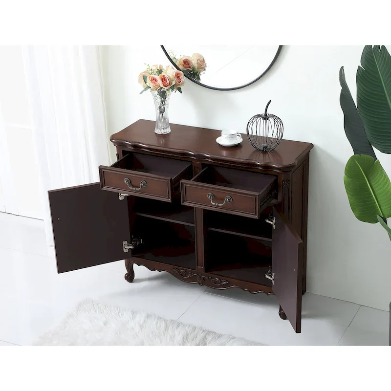 Double Drawer Accent Chest