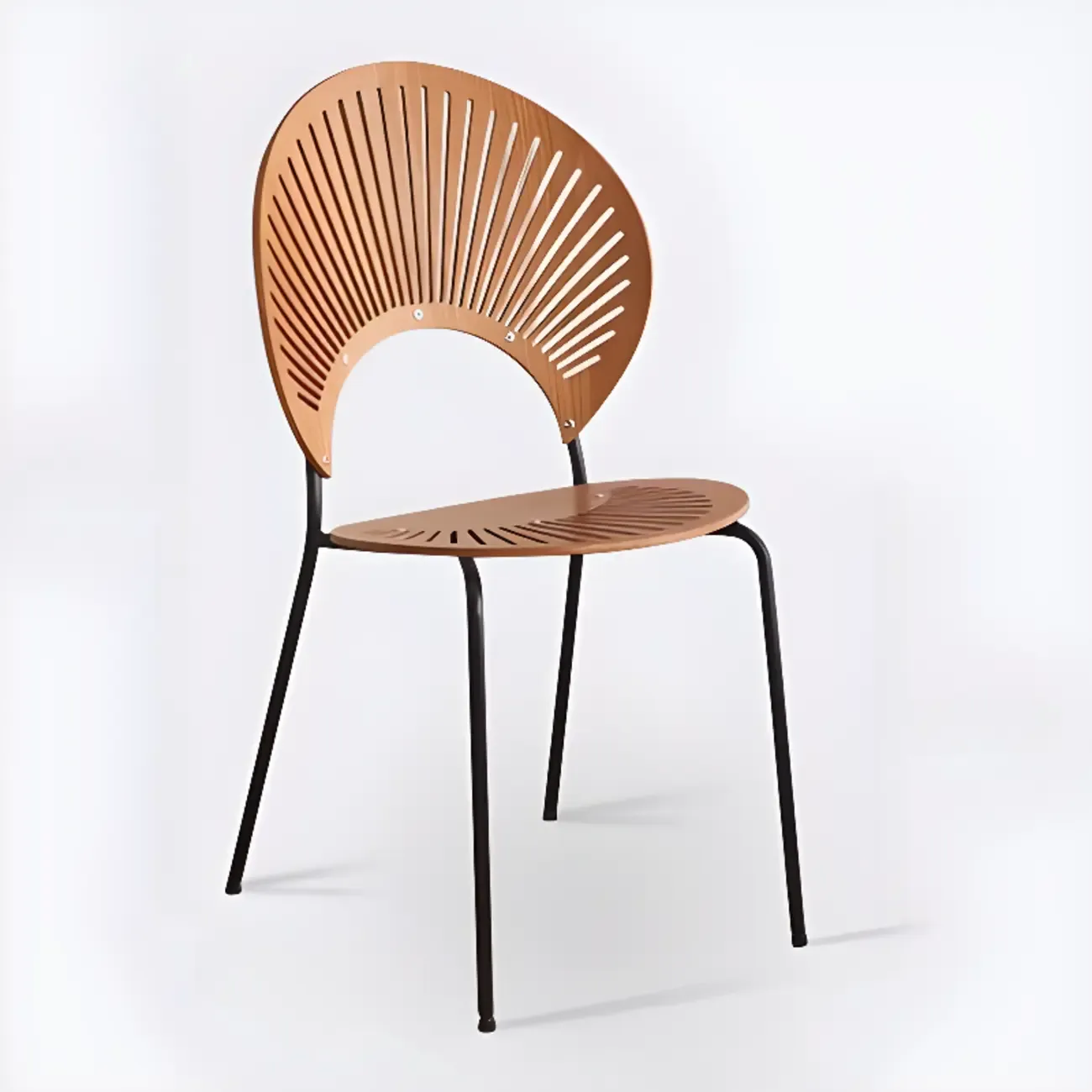 Mid-Century Modern Ventilated Shell Chair