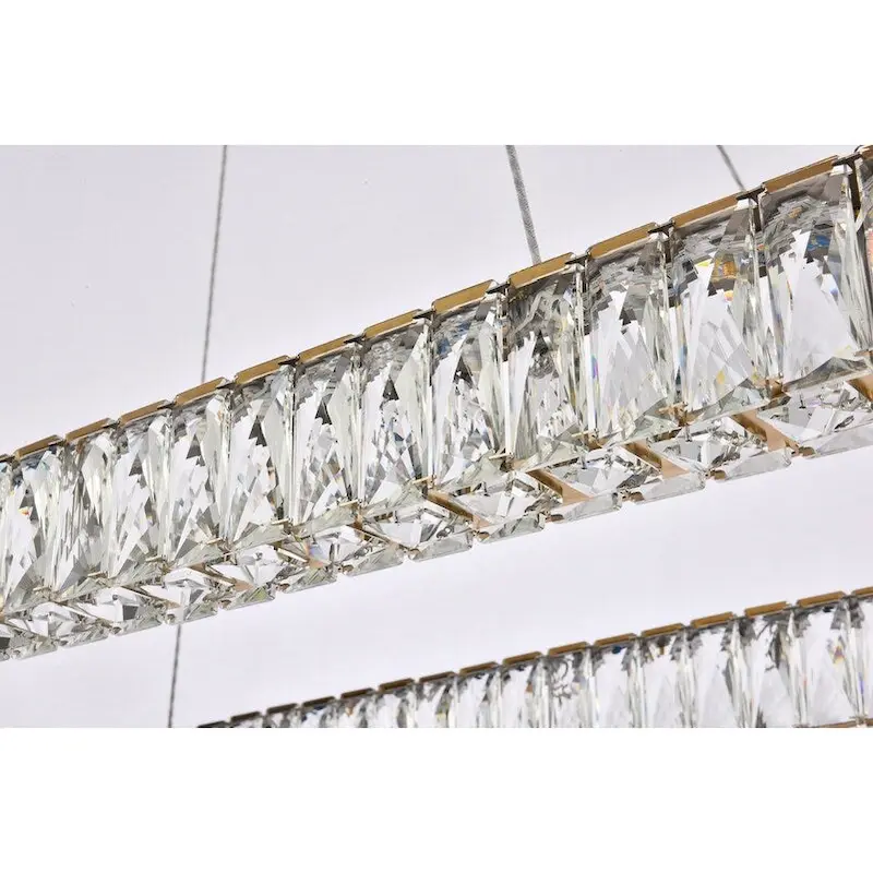 Indigo Home 42 inch LED Single rectangle pendant