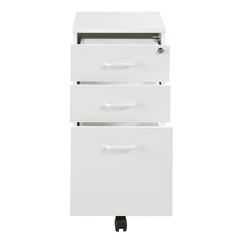 Prado 3-Drawer Mobile File Cabinet