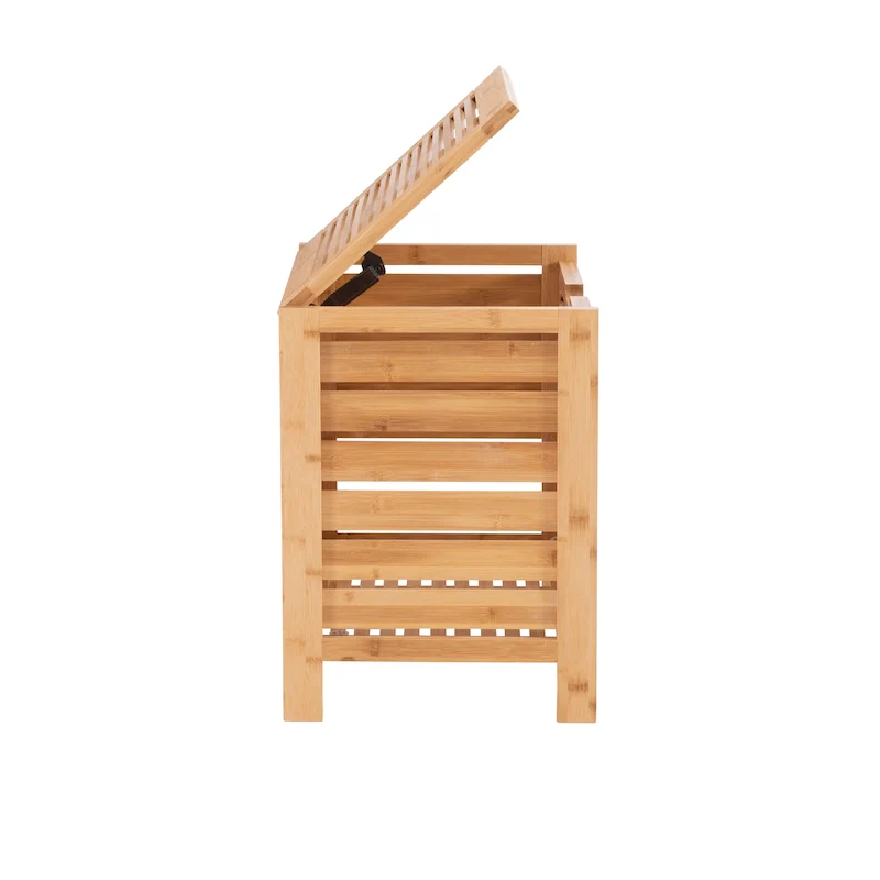 Bracken Natural Bamboo Laundry Hamper