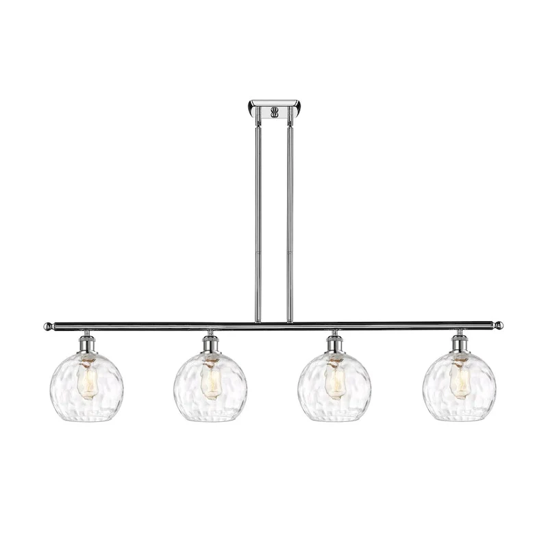 Innovations Lighting Ballston Athens Water Glass - 4 Light 48  Island Light