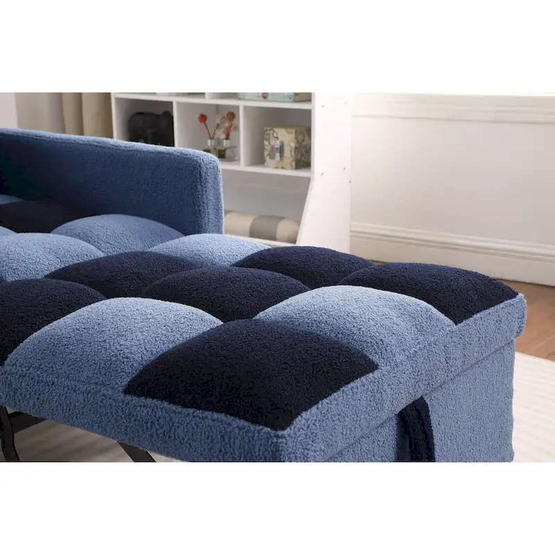 Convertible Sleeper Sofa Chair Bed with Pillow