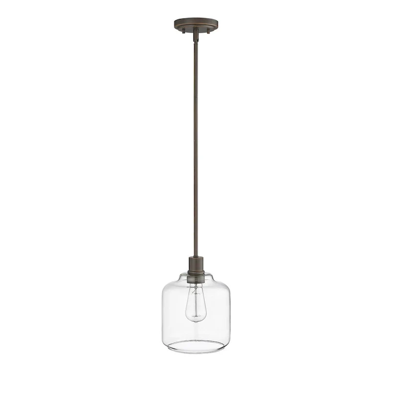 Millennium Lighting Asheville 1 Light Mini-Pendant Fixture with Clear Glass Shades