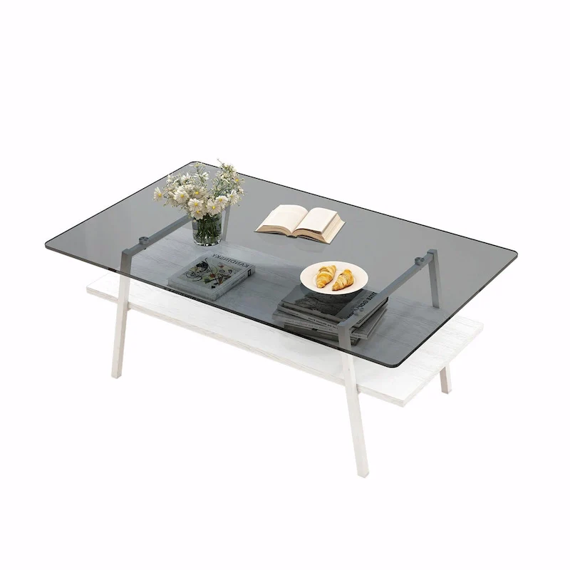 38.58  Rectangle Coffee Table with Modern Design