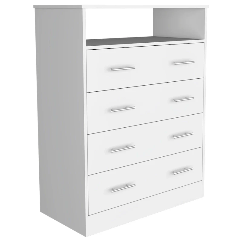4-Drawer Dresser with Countertop