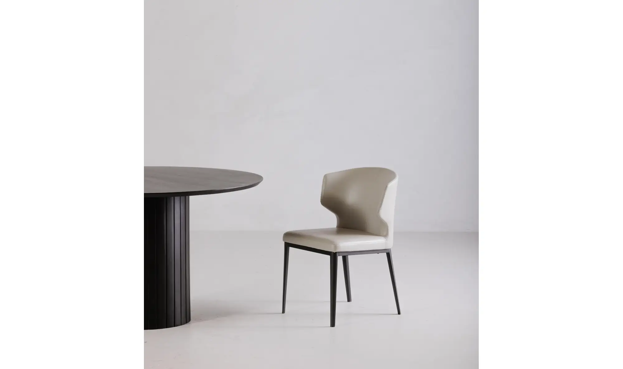 Delaney Dining Chair Beige - Set Of Two