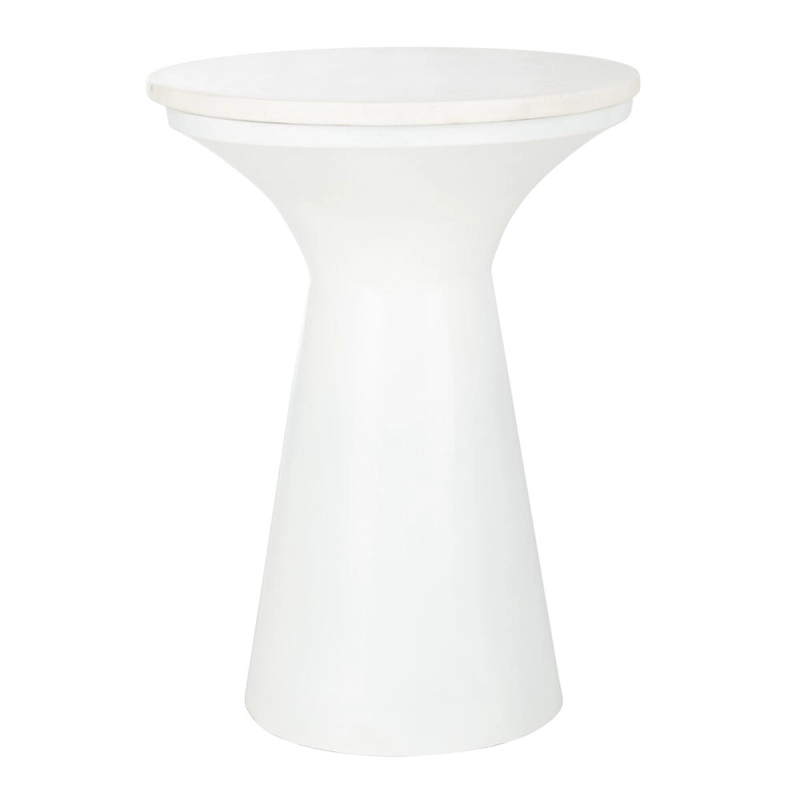 SAFAVIEH Nevada Pedestal End Table - 16 x 16 x 22 - 16Wx16Dx22H