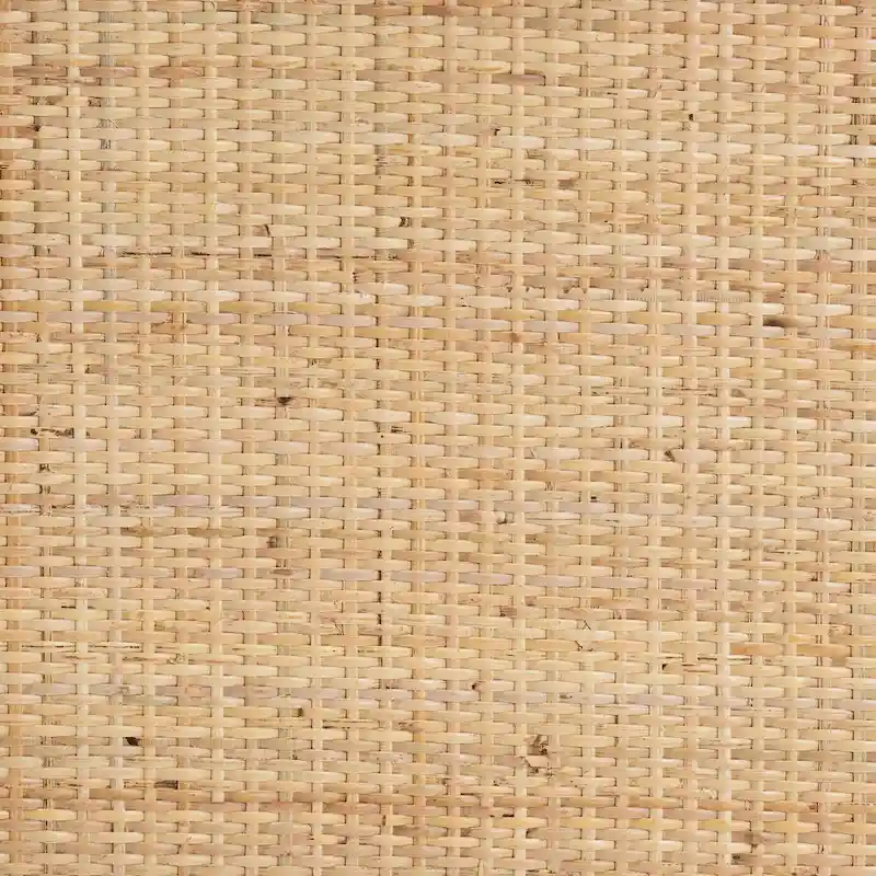 Camara Modern Bohemian Natural Brown Rattan Single-Drawer Nightstand