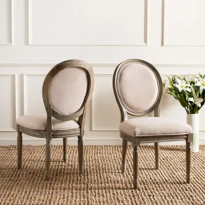Parisian Oval Dining Chair (Set of 2) - 20Wx20Dx39H